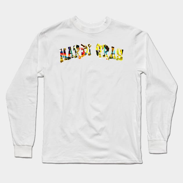 MARDI GRAS 2024 Long Sleeve T-Shirt by Cult Classics